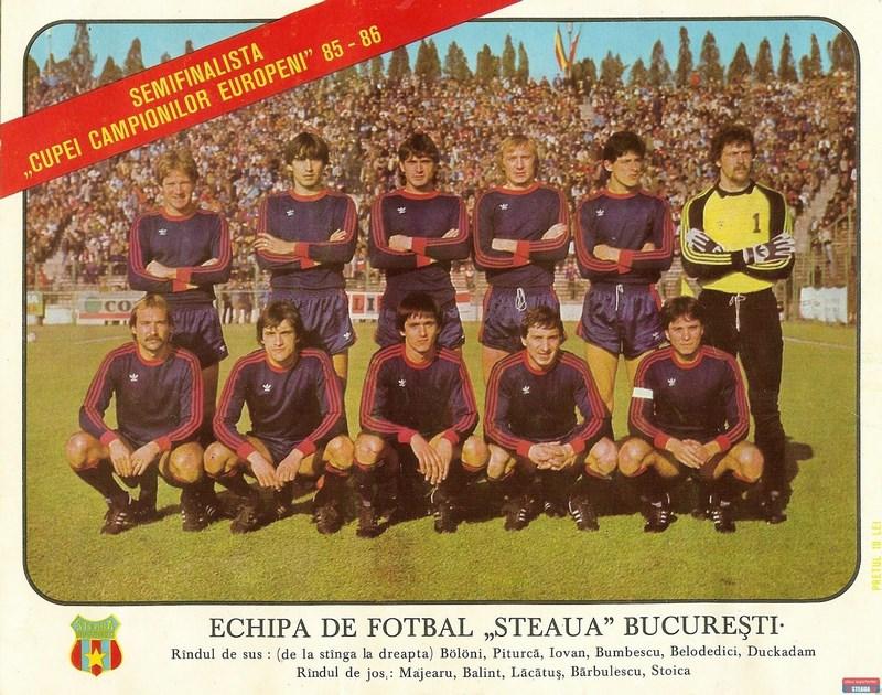 steaua bucarest 1985-86