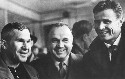 Alexei Khomich - Valentin Granatkin - Lev Yashin. Trois gardiens, trois légendes.