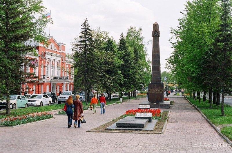 Monument aux morts de la grande guerre patriotique, à Barnaul