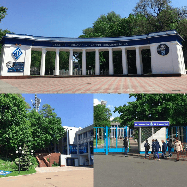 Le mythique complexe du Stadium Lobanovski, qui abrite les heures de gloire du Dynamo. 