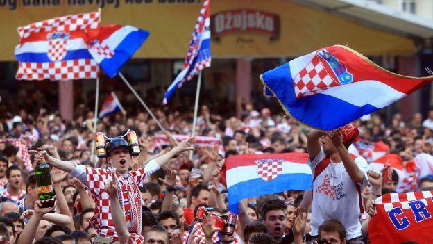 croatie, fans