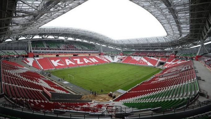 La Kazan Arena, nouvelle enceinte du Rubin